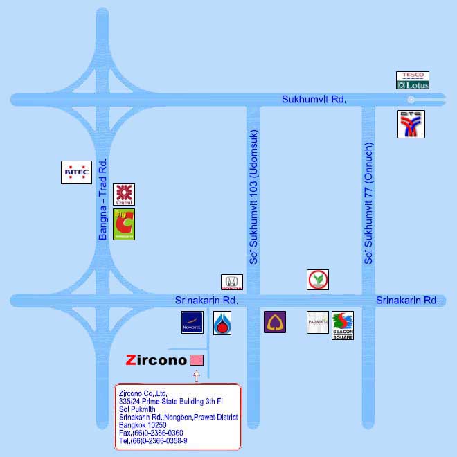 zircono map